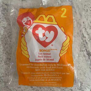 1998 McDonald’s Ty Teenie Beanie Babies - Bongo (#2)